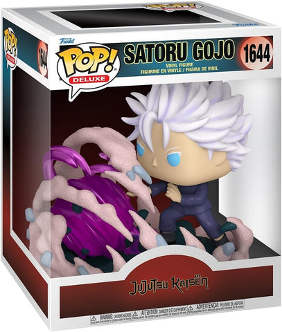 Pop! Deluxe: Jujutsu Kaisen, Satoru Gojo (HT: Mor) Vinil Koleksiyon Figürü
