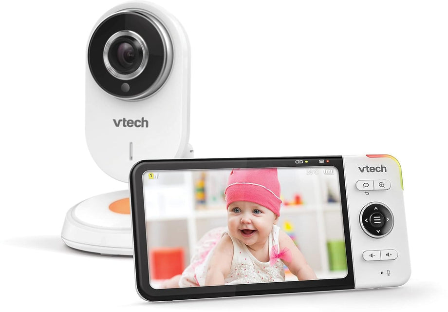 VM818 HD Bebek Monitörü, Geniş Açılı Kamera, HD Video, 5" LCD Ekran, Gece Görüşü, İki Yönlü İletişim