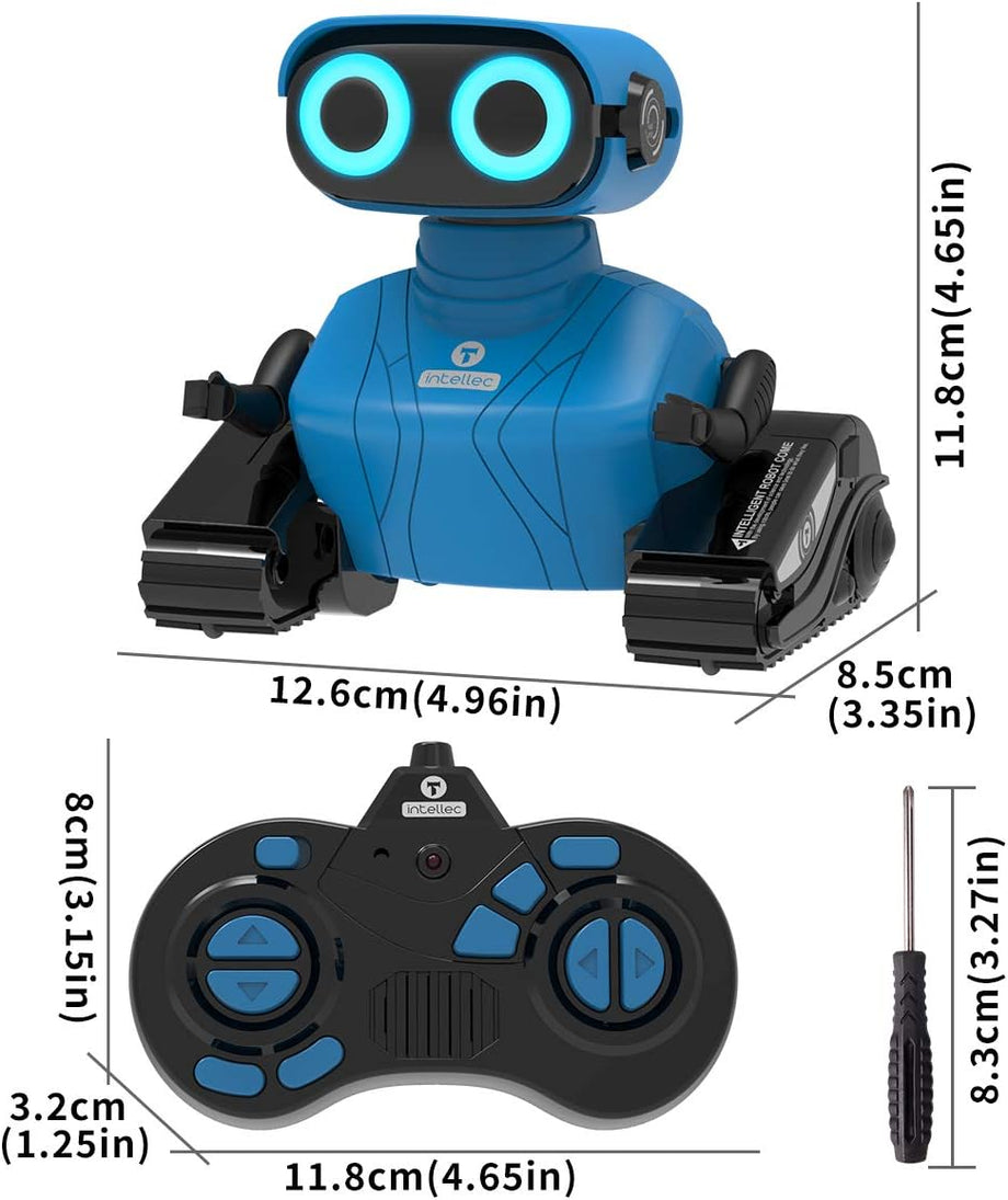 RC Robot Çocuk Oyuncağı, Ses ve Işıklı Uzaktan Kumandalı Robot