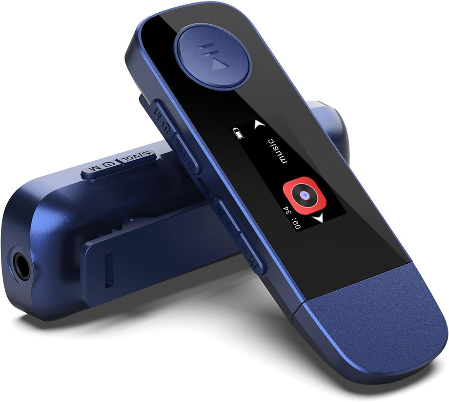 64GB Taşınabilir USB MP3 Çalar Bluetooth, Type-C Bağlantı