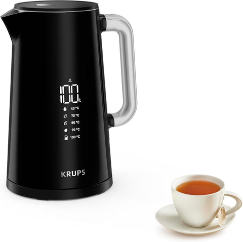 BW8018 Smart’n Light Su Isıtıcı, 1.7L, 5 Sıcaklık Ayarı, Dijital Ekran, Otomatik Kapanma