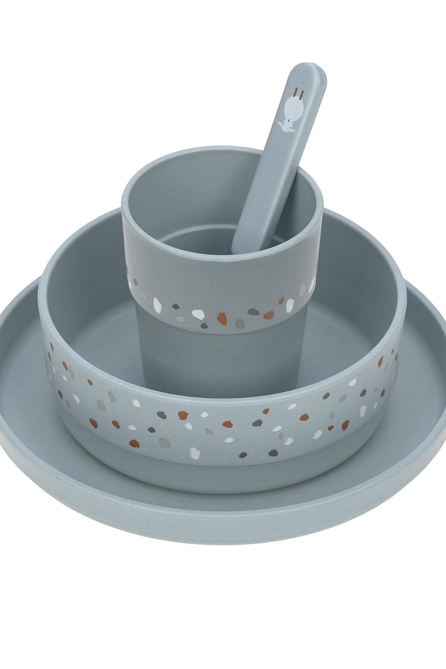 Çocuk Yemek Takımı 4 Parça BPA İçermez Mikrodalga Uyumlu