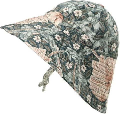 Geniş Siperlikli UV Korumalı Bebek Güneş Şapkası Ayarlanabilir, Oeko-Tex Pamuk