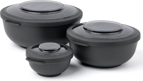 Tylla 3lü Saklama Kabı Seti 200ml 1000ml 2000ml Kapaklı Mikrodalga ve Kamp Uyumlu
