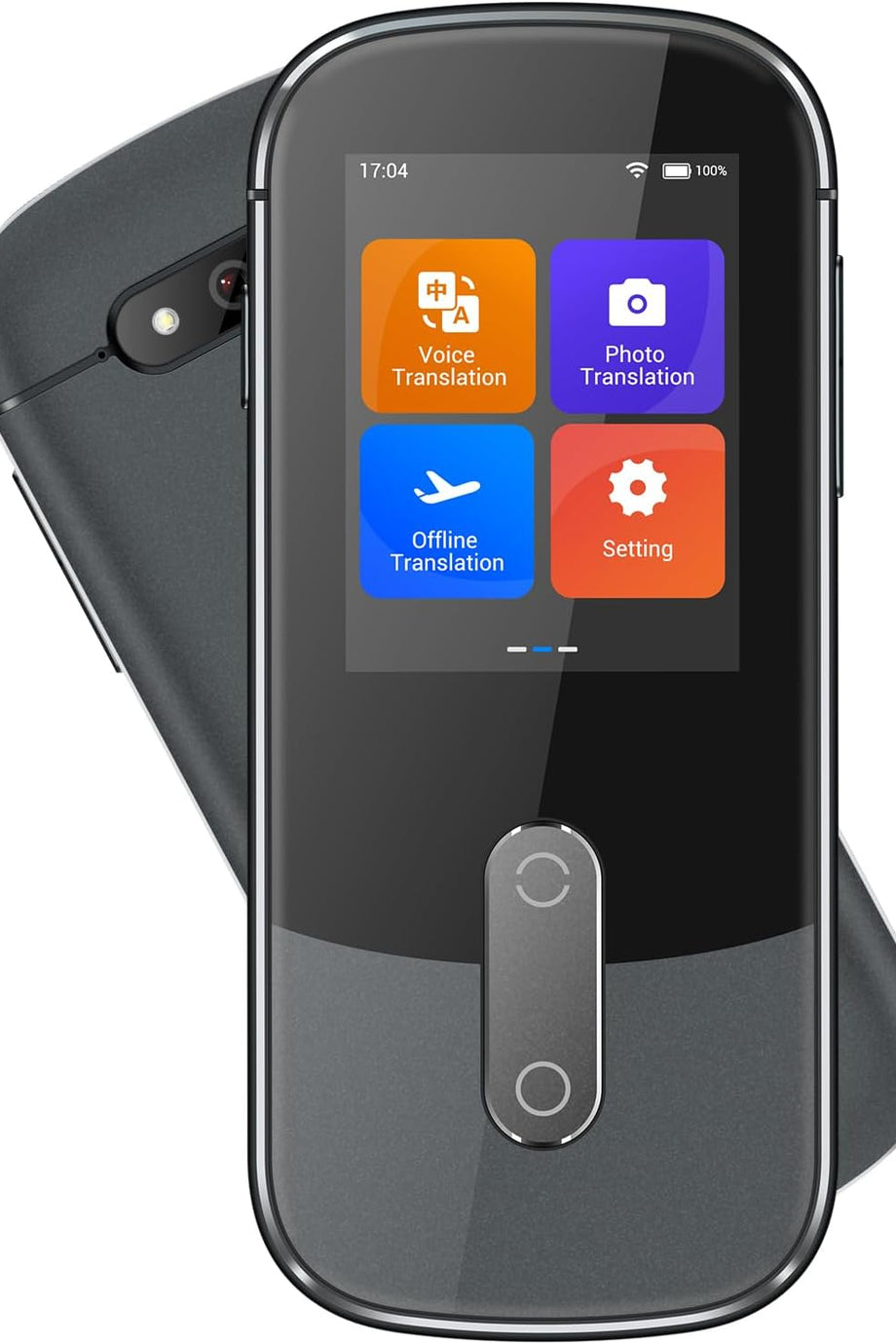 W09 PRO Çevrimdışı Ses Tercüman Cihazı, 144 Dil ve Aksan, WiFi Gerektirmez