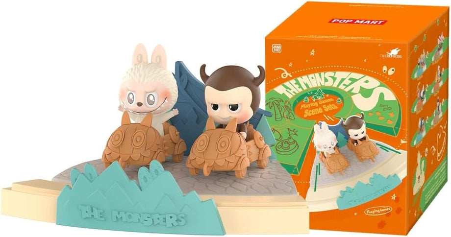 The Monsters Playing Games Figür, 1 Parça, Koleksiyonluk Aksiyon Figürü, Rastgele Model