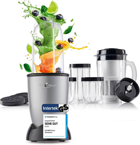 Mr. Magic 18 Parça Smoothie ve Shake Blender Seti, 400W