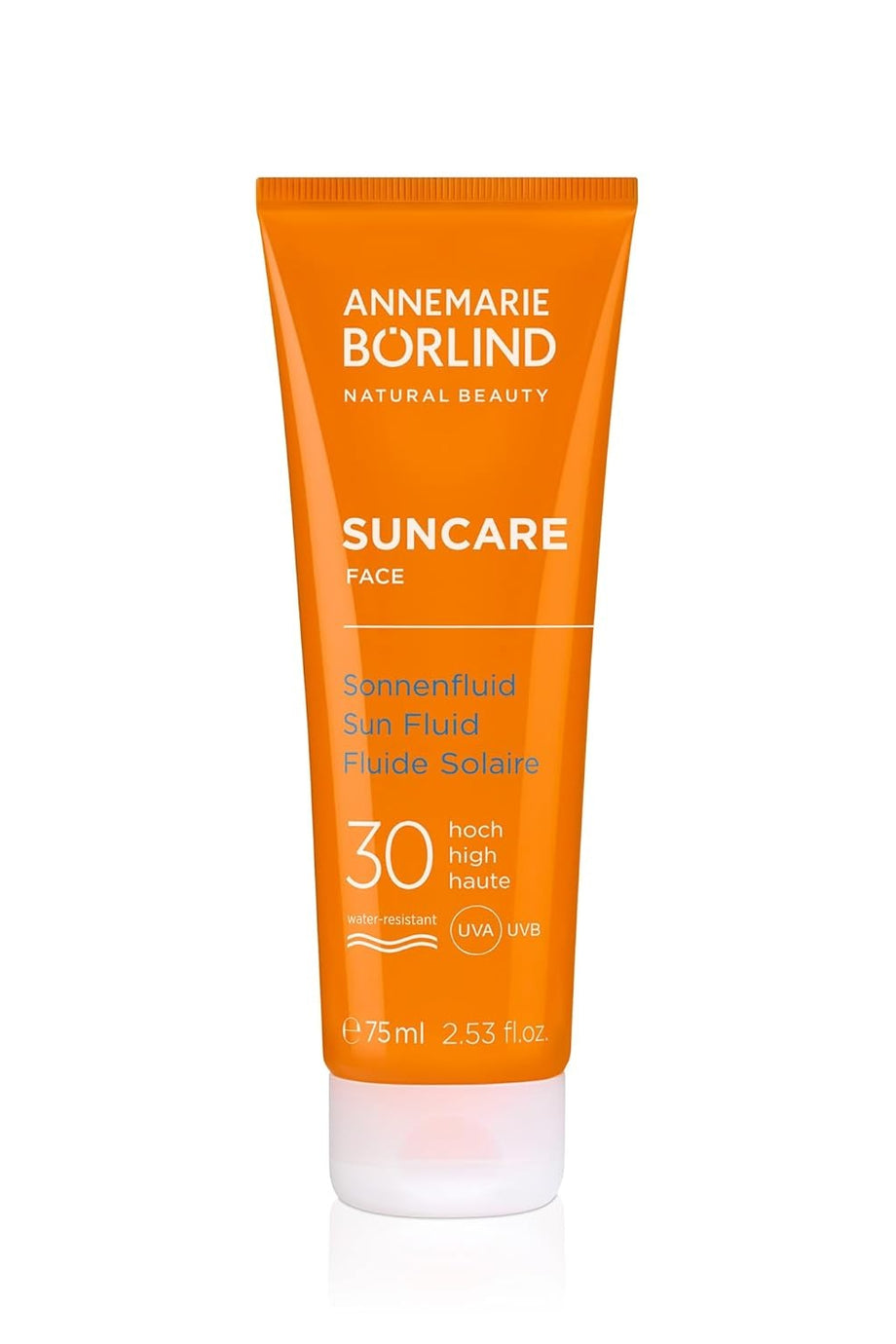 SPF 30 Yüz Güneş Sıvısı 75 ml, Karbon Nötr, Doğal ve Etkili Koruma