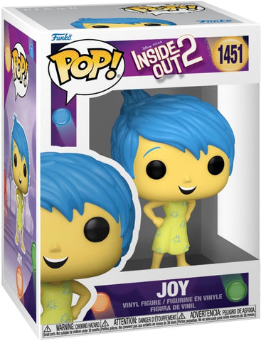 Pop! Disney Inside Out 2 Joy Figür 9,5 cm Vinil Koleksiyon Oyuncağı