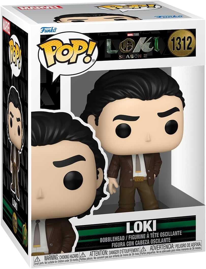 Pop! Marvel: Loki, Vinil Koleksiyon Figürü, Resmi Ürün