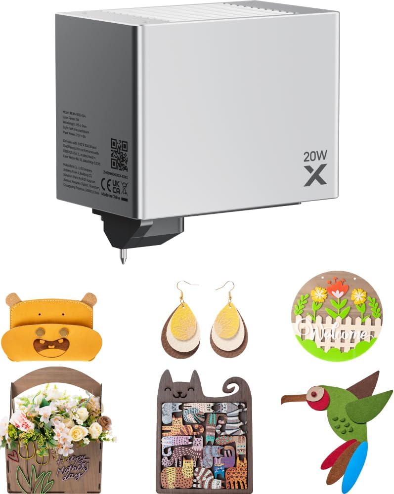 M1 Ultra Craft Makinesi İçin Güçlü Lazer Kesim ve Gravür Modülü