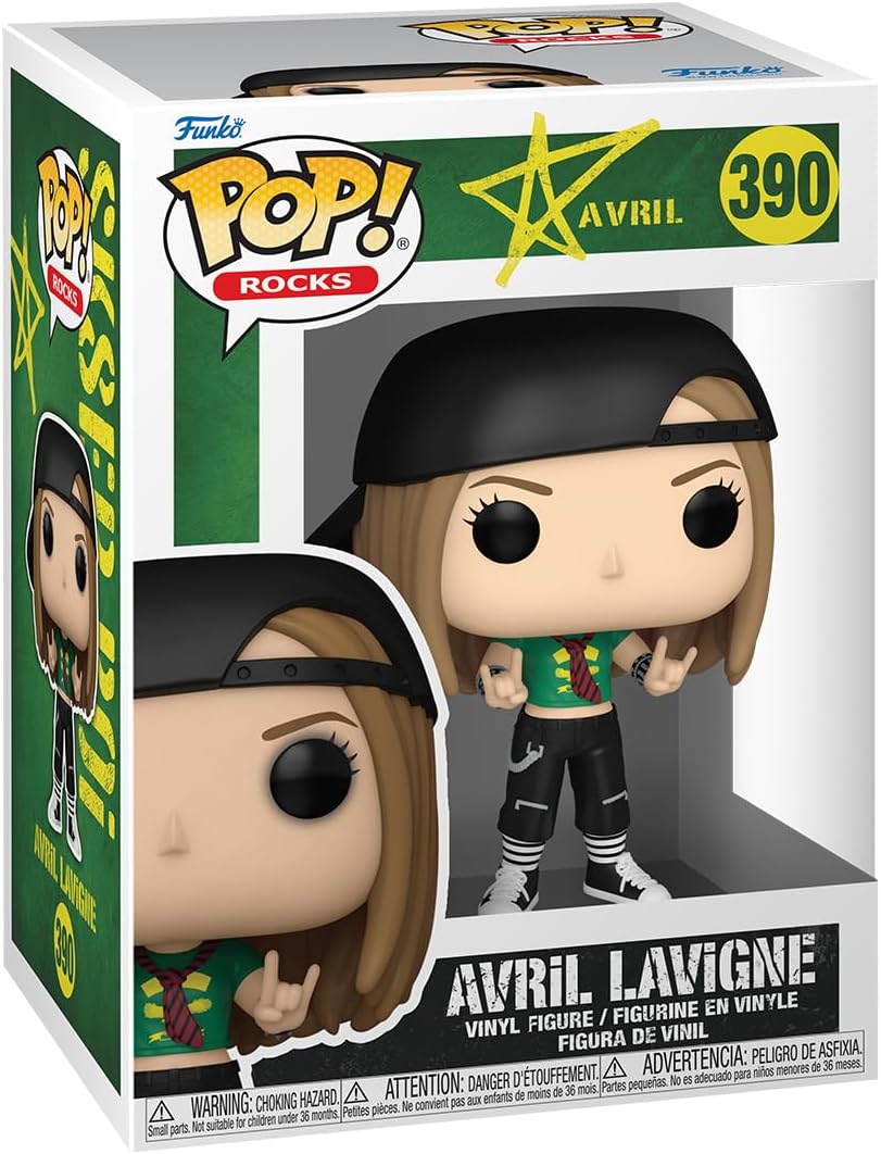 Pop! Rocks: Avril Lavigne, Sk8ter Boi Koleksiyon Figürü, 9,5 cm Vinil Model
