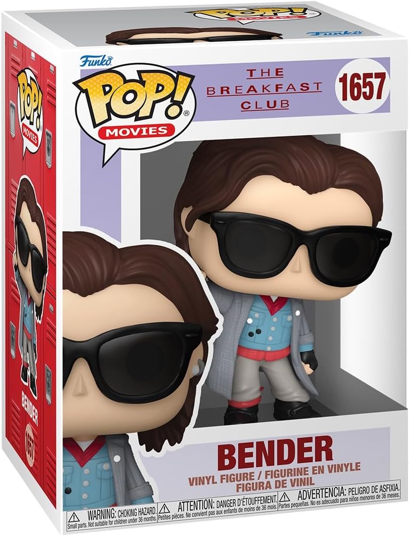 Pop! The Breakfast Club, Bender Figürü, Film Koleksiyoncuları ve Hayranları İçin Resmi Vinil Oyuncak