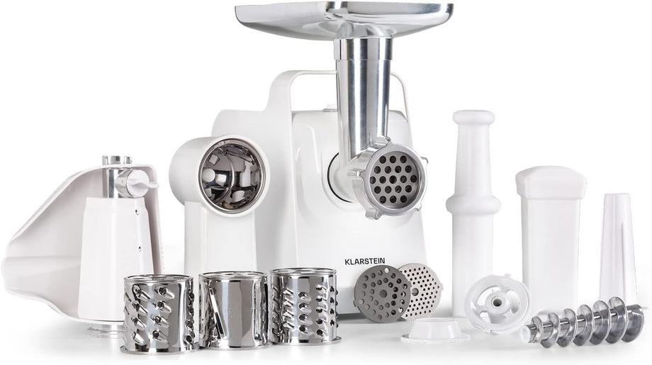 Mighty Mince 1361W Elektrikli Kıyma Makinesi, Sosis ve Püre Başlıklı