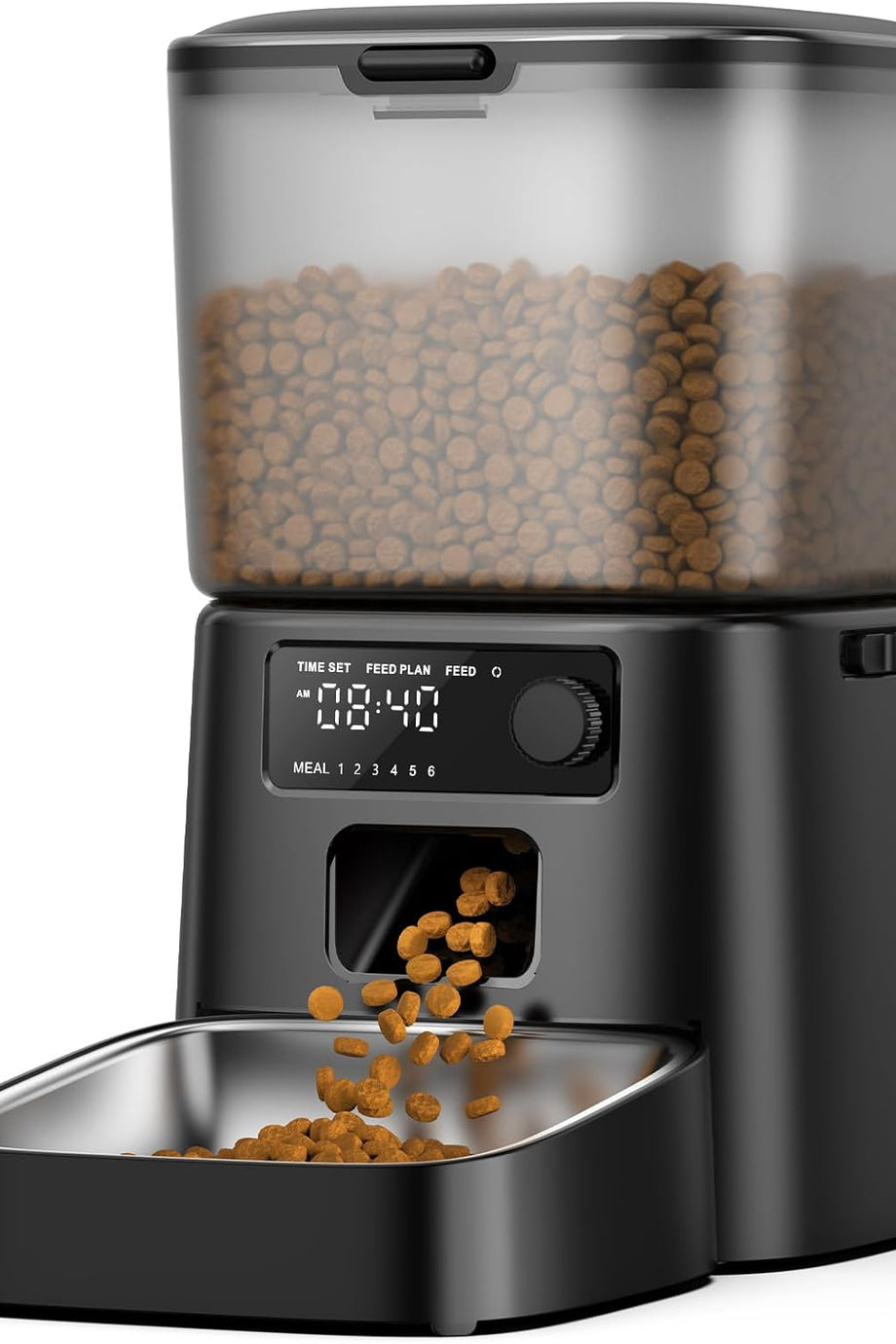 3.5L Otomatik Kedi Besleyici, Programlanabilir Zamanlayıcı ve Porsiyon Kontrolü