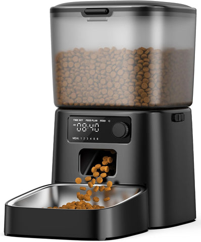 3.5L Otomatik Kedi Besleyici, Programlanabilir Zamanlayıcı ve Porsiyon Kontrolü