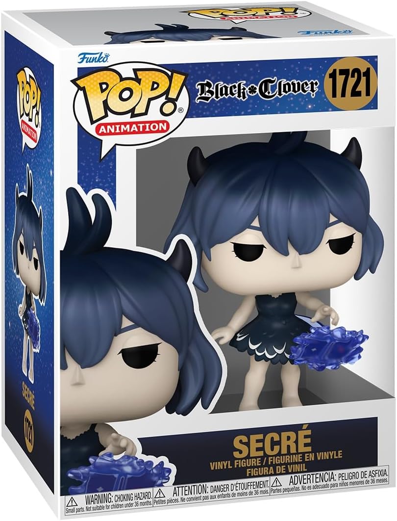 Pop! Black Clover Secret, 1/6 Ölçekli Nadir Chase Varyant Vinil Koleksiyon Figürü