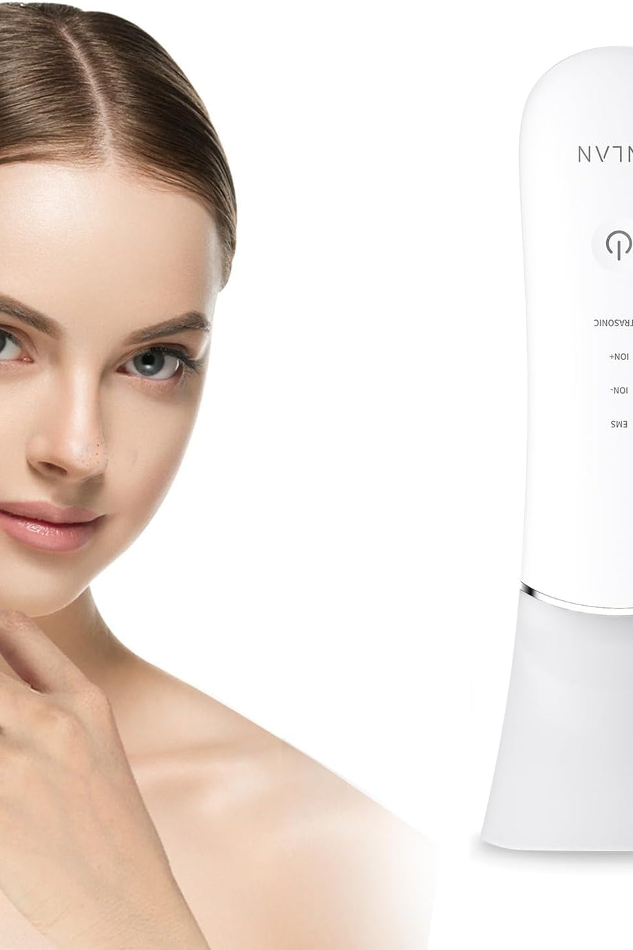Ultrasonik Peeling Cilt Temizleyici, Siyah Nokta & Gözenek Temizleyici, IPX5 Su Geçirmez