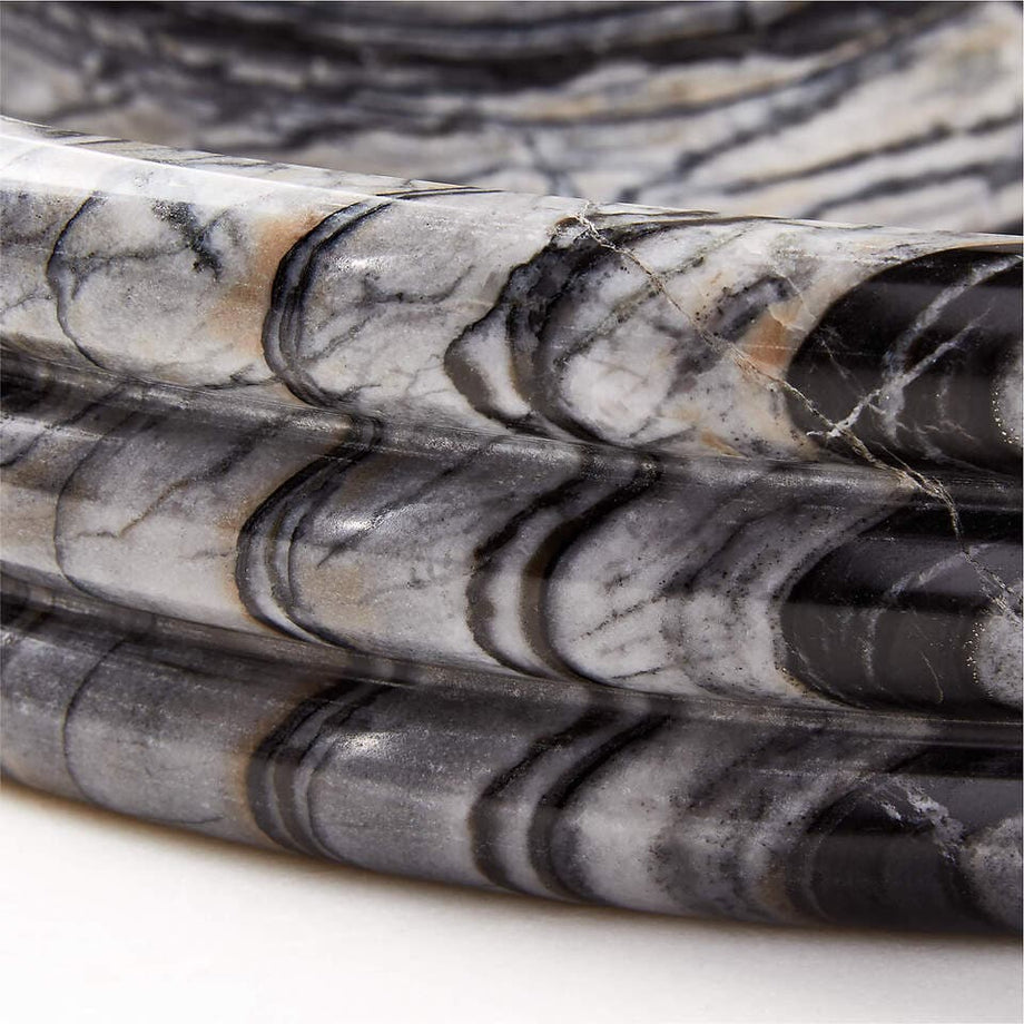 Hart Siyah Mermer Kase, Zarif ve Benzersiz Tasarım