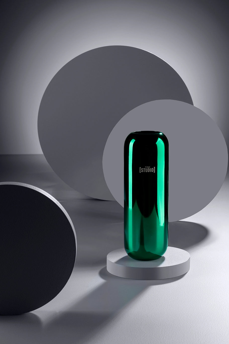 Minimalist Stil HIGH END Metal Vazo – El Yapımı Paslanmaz Çelik