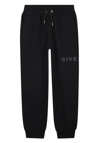 Çocuklar İçin Logo Baskılı Rahat Jogger Pantolon
