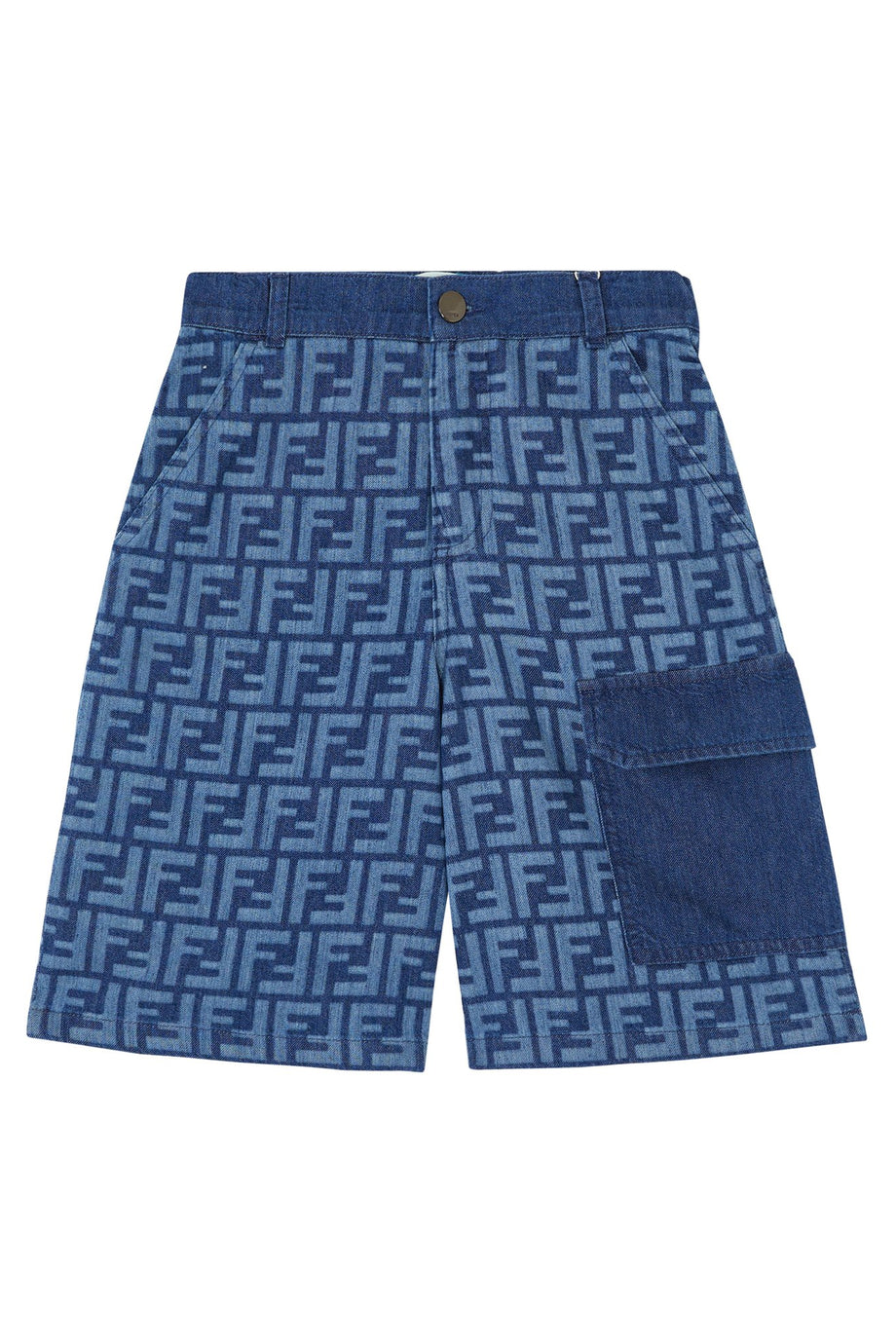 Çocuk Logo Motifli Şortlar