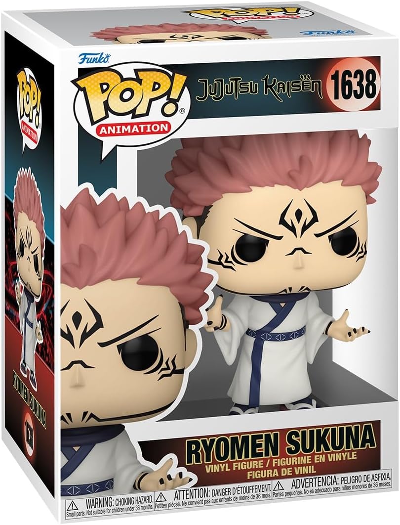 Pop! Jujutsu Kaisen, Sukuna Figürü, Resmi Vinil Koleksiyon Ürünü