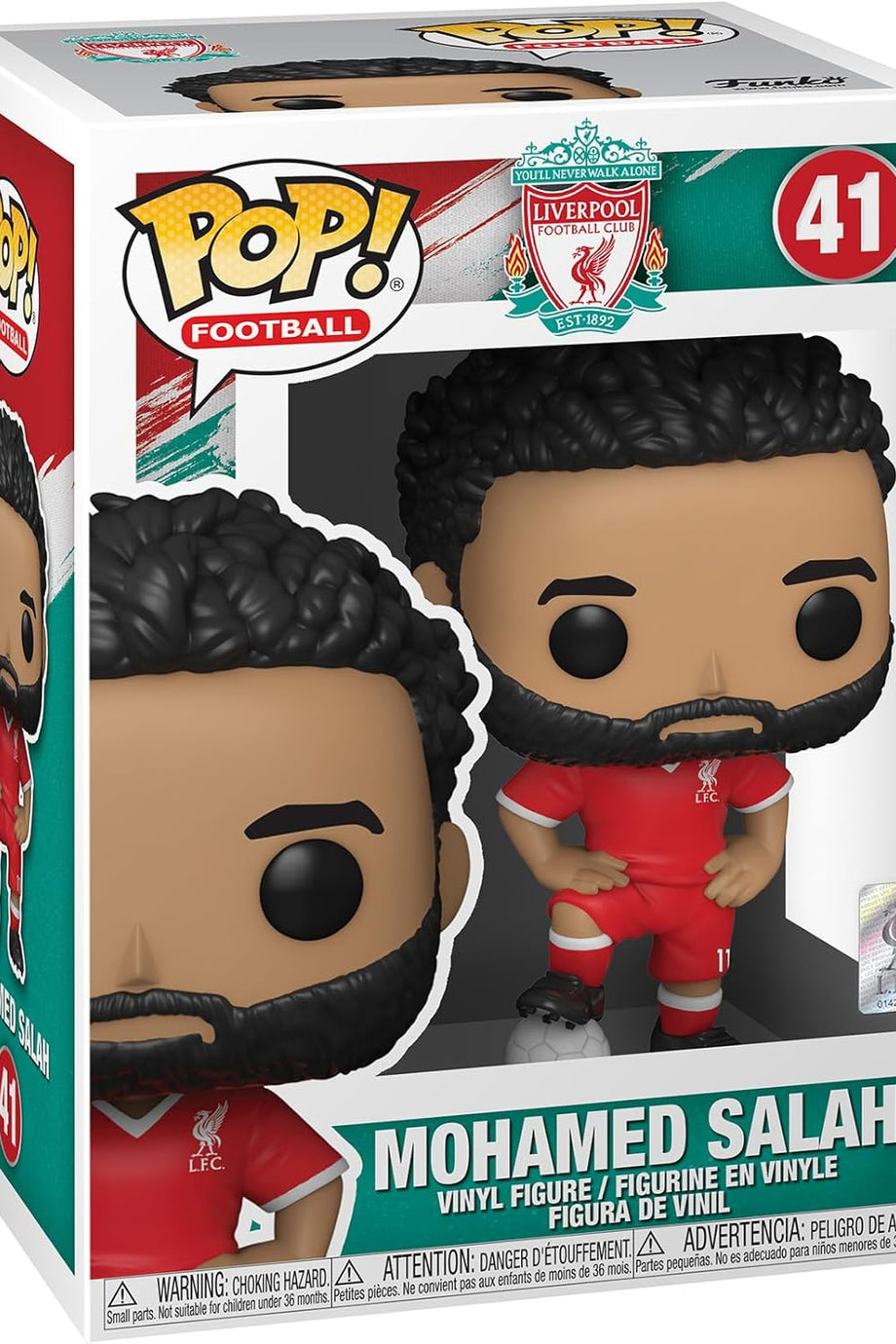 Pop! Futbol: Liverpool, Mohamed Salah, Liverpool FC Resmi Vinil Koleksiyon