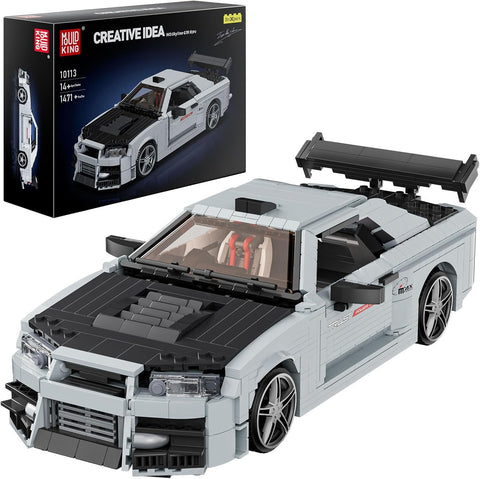 GTR Yarış Arabası Yapım Seti, 1513 Parça, Speed Champion Süper Spor Araba Modeli