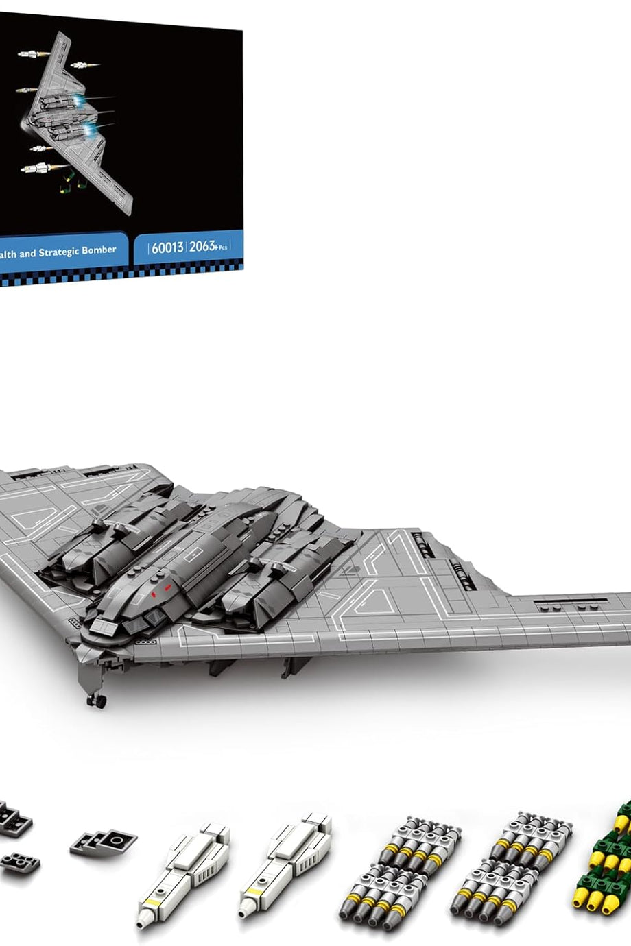 Bombardıman Uçağı Yapı Seti, 2063 Parça, Askeri Model Kit