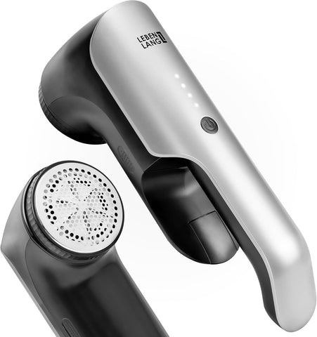 2000 mAh Elektrikli Tüy Toplayıcı, LED Ekranlı, 6 Bıçaklı, Kıyafet ve Kumaşlar İçin