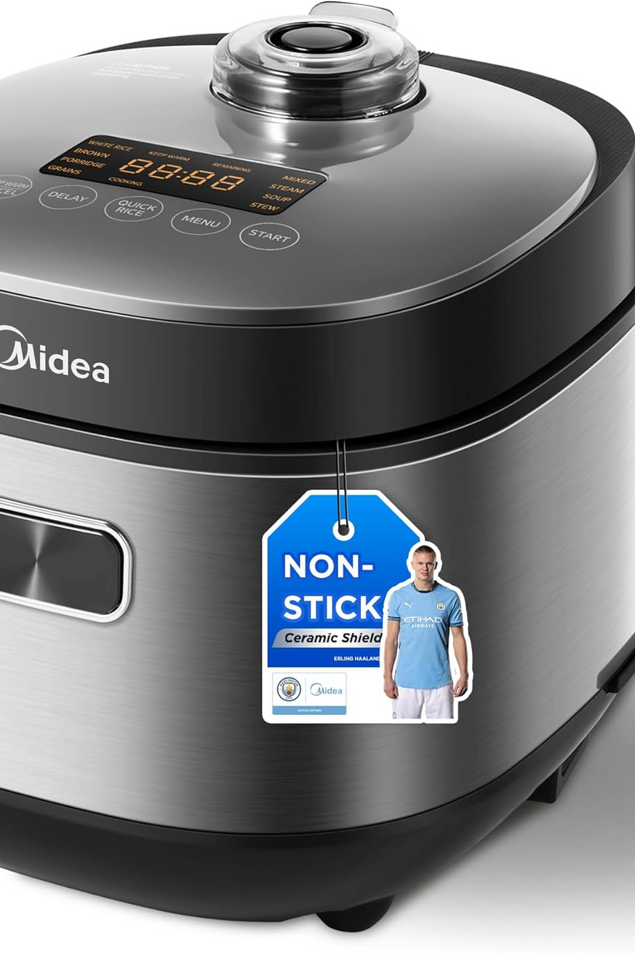 2L Mini Pirinç Pişirici, 9 Fonksiyonlu, 4 Kişilik, Hızlı Pişirme, Buharlı, Zaman Ayarlı
