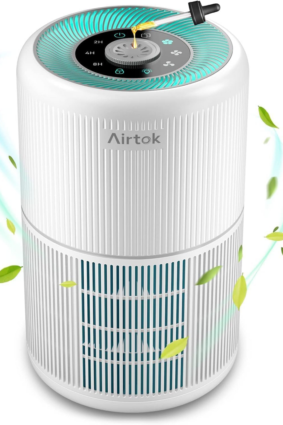 H13 HEPA Aromaterapili Sessiz Hava Temizleyici, 4 Kat Filtreli, 35 m² Etkili