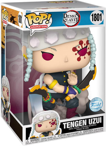 Pop! Jumbo: Demon Slayer, Tengen Uzui, Vinil Koleksiyon Figürü, Resmi Ürün