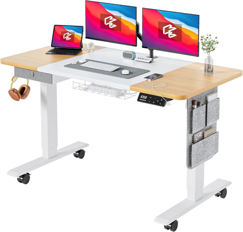 Elektrikli Yüksekliği Ayarlanabilir Çalışma Masası 160x70 cm