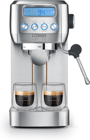 EspressoGourmet Crema 20 Bar Espresso Makinesi Süt Köpürtücülü Paslanmaz Portafiltre