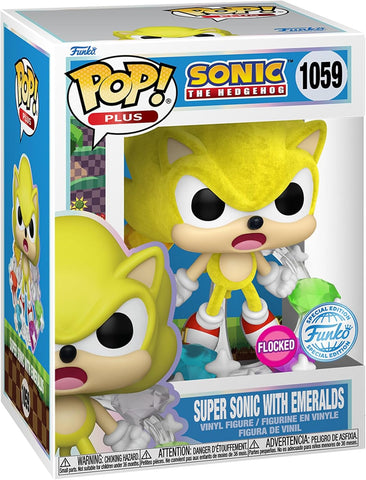 POP! Plus: Sonic, Zümrütlü Süper Sonic Figür, Koleksiyonluk Vinil Oyuncak