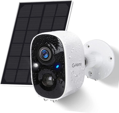 OBC1003P-S Güneş Panelli Kablosuz Güvenlik Kamerası, Solar WiFi, IP65 Suya Dayanıklı