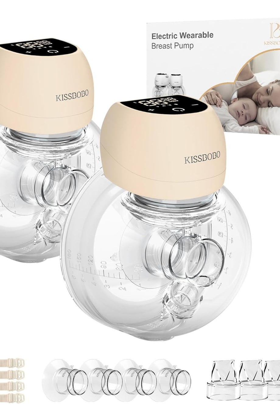 Devrim Niteliğinde Elektrikli Göğüs Pompası 4 Mod, 12 Seviye, 202g Hafif ve Sessiz