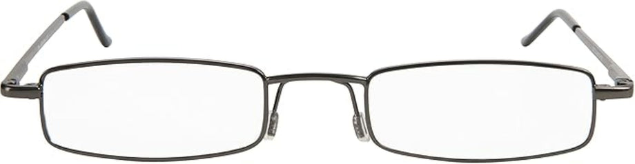 İnce ve Hafif Okuma Gözlüğü Şık Metal Çerçeve ve Kompakt Tüp Kutu