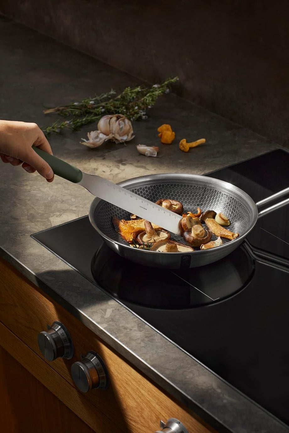 Green Tools Spatula Isıya Dayanıklı BPA İçermeyen Çok Amaçlı Mutfak Spatulası