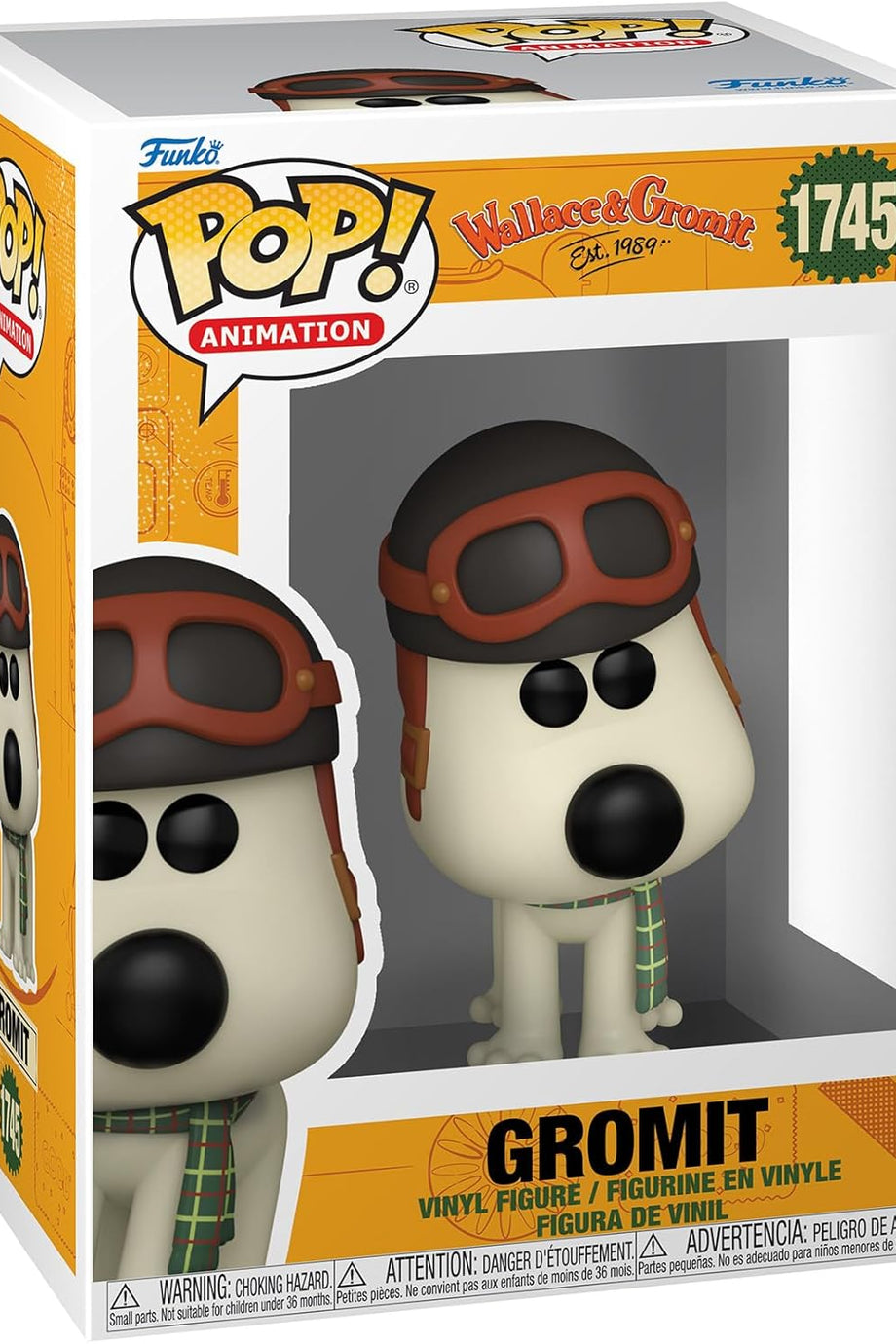 Pop! Wallace & Gromit, Gromit Vinil Figür 9,5 cm Koleksiyonluk Hediye