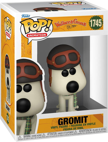 Pop! Wallace & Gromit, Gromit Vinil Figür 9,5 cm Koleksiyonluk Hediye