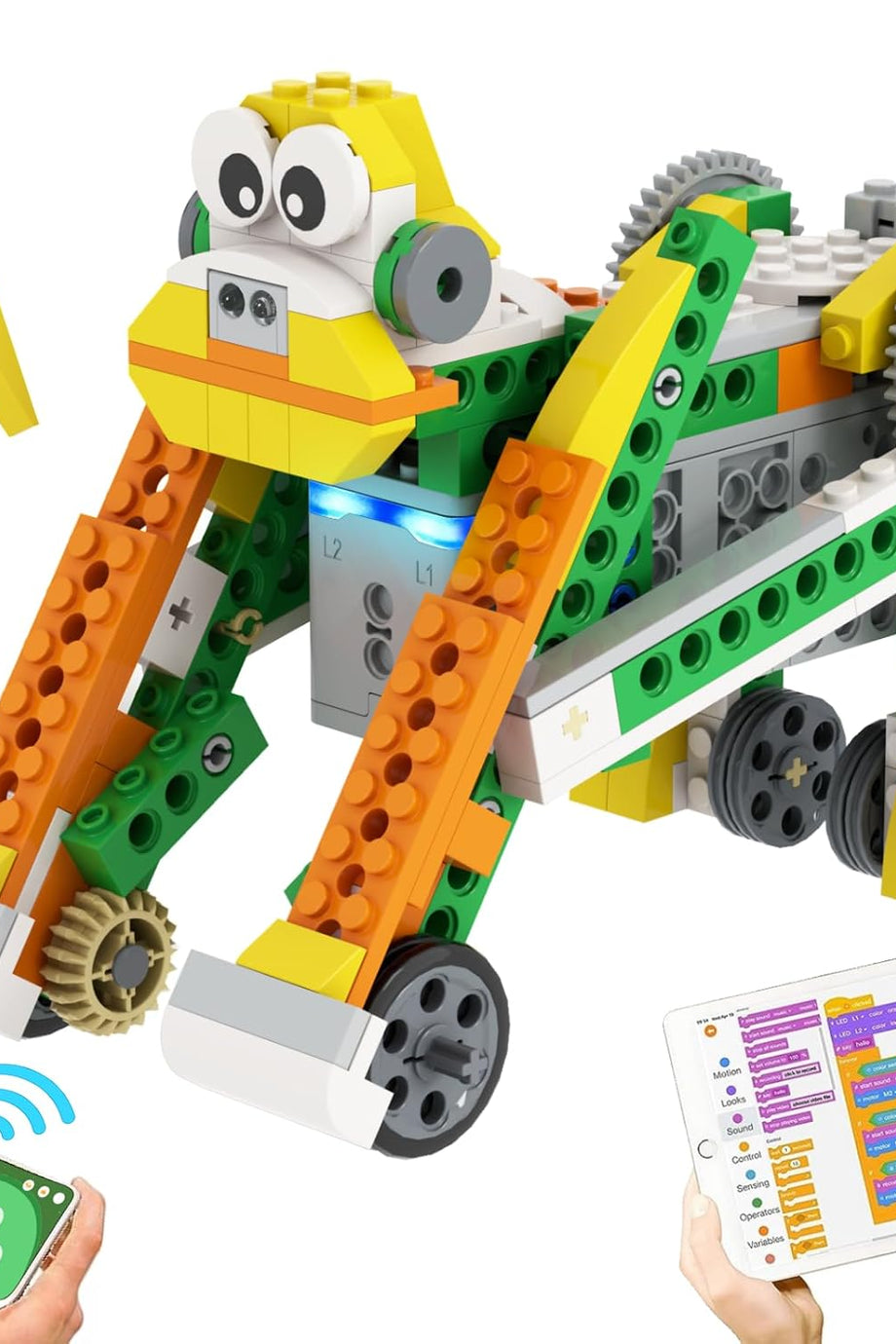 Robot Q 20'si 1 Arada Programlanabilir STEM Oyuncak