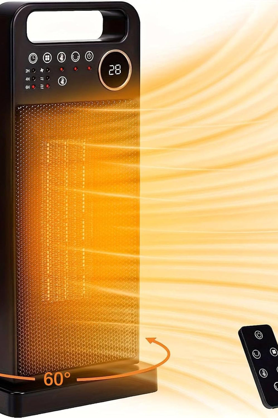 2000W Uzaktan Kumandalı İç Mekan Isıtıcısı