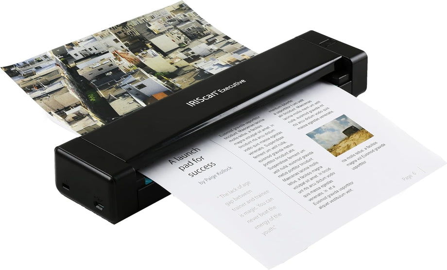 Executive v4 Mobil Tarayıcı, USB Güçlü, A4 Dubleks Tarama, OCR, PDF ve Word Desteği