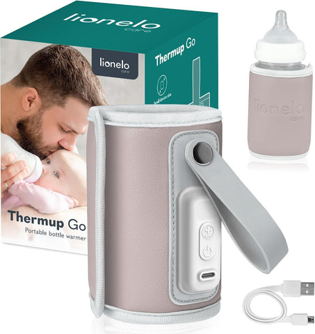 Thermup Go Taşınabilir Biberon Isıtıcısı, USB Şarj, 24 Saat Isı Koruma