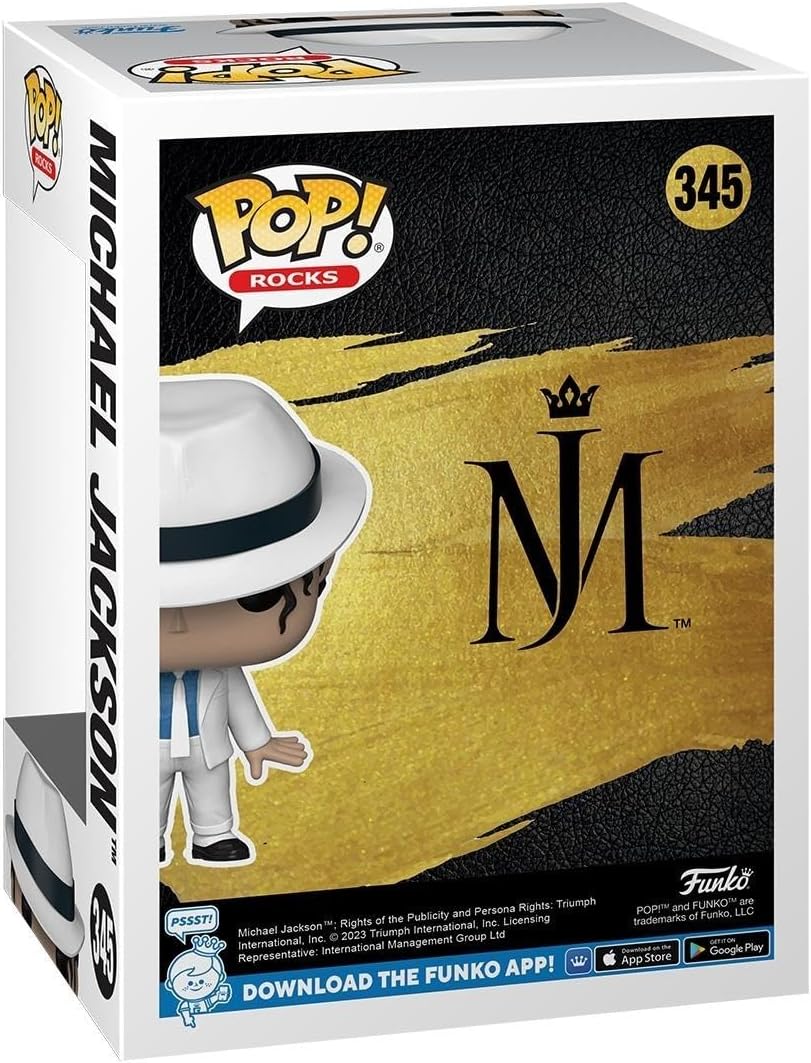 Pop! Rocks: Michael Jackson, MJ (Lean), Vinil Koleksiyon Figürü, Resmi Ürün