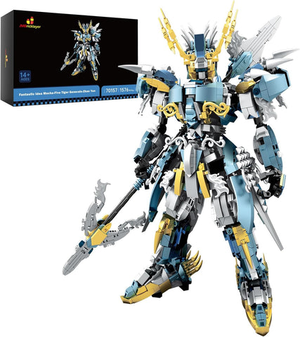 Mecha Yapı Blokları, Hero Warrior Mecha Robot Model Kiti (1576Parça)