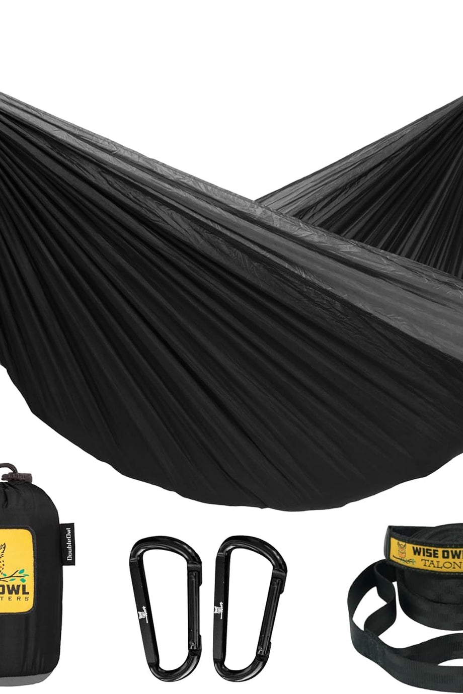 Paraşüt Naylon Kamp Hamağı, Hafif ve Taşınabilir, 100 kg Taşıma Kapasiteli